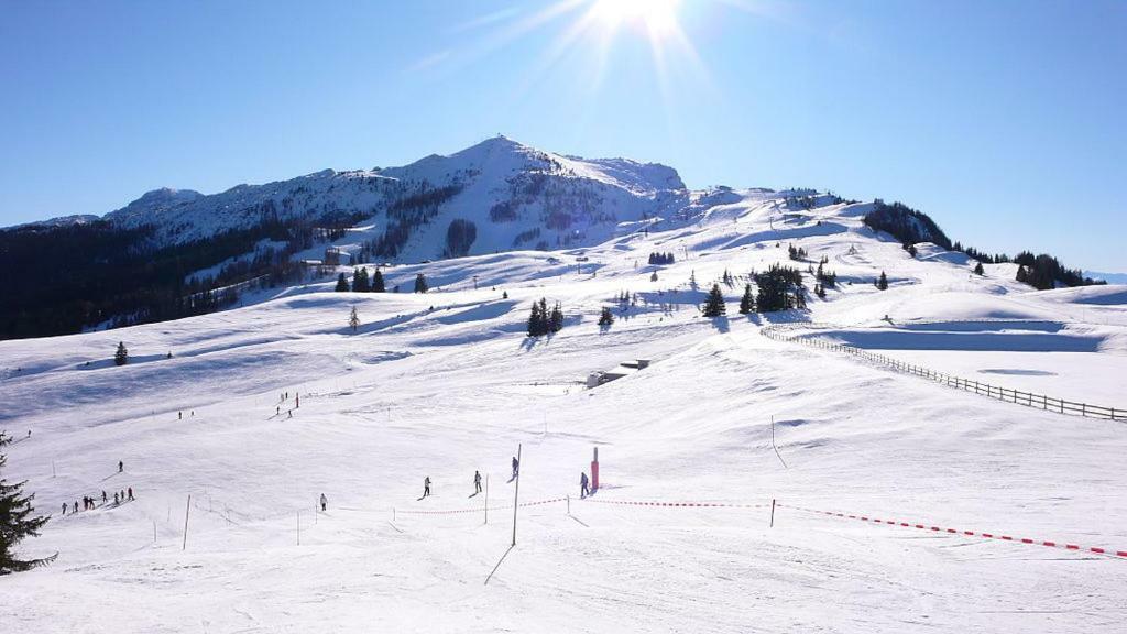 Pidingerau Ferienwohnung Blick Auf Die Berge מראה חיצוני תמונה